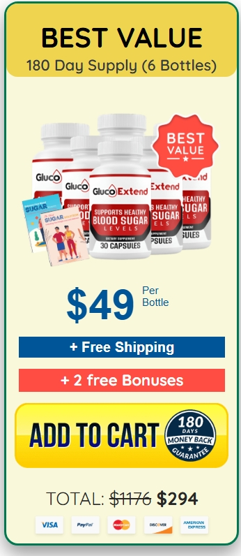 Gluco Extend 6 Bottles Pricing